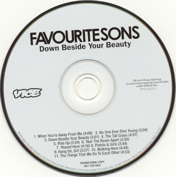 Favourite Sons - Down Beside Your Beauty