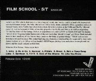 Film School - Film School