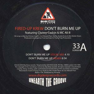 Fired-Up Krew - Don't Burn Me Up