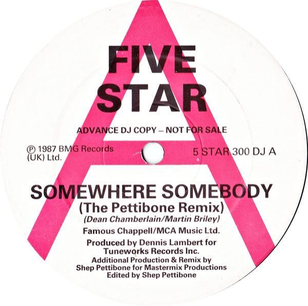 Five Star - Somewhere Somebody