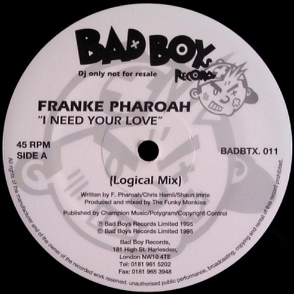 Frankë Pharoah - I Need Your Love