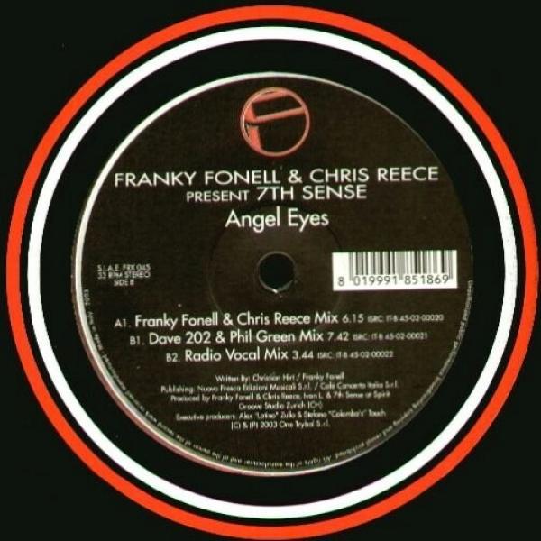 Franky Fonell & Chris Reece, 7th Sense - Angel Eyes
