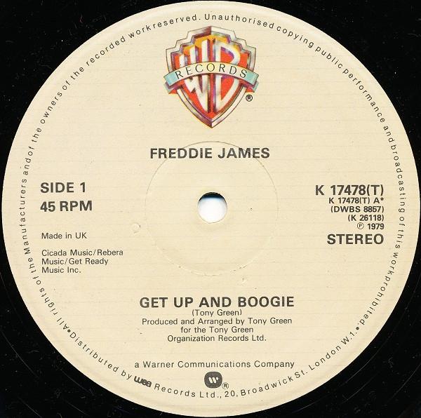 Freddie James - Get Up And Boogie