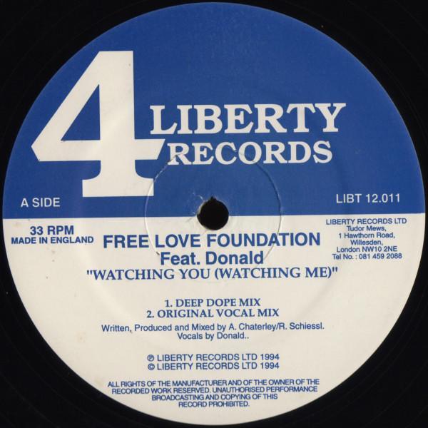 Free Love Foundation, Donald  - Watching You (Watching Me)