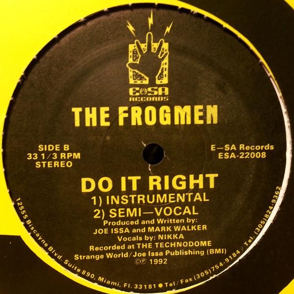 Frogmen - Do It Right