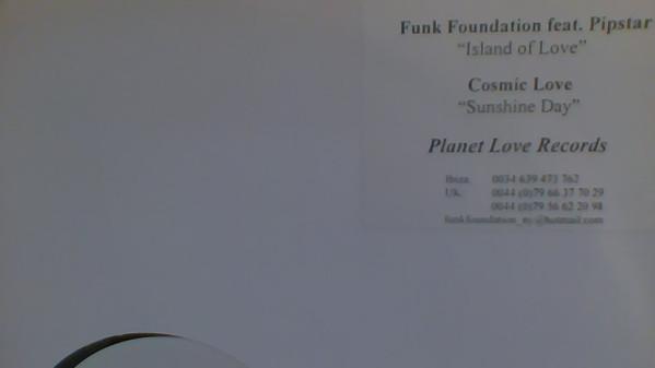 Funk Foundation, Cosmic Love - Island Of Love / Sunshine Day