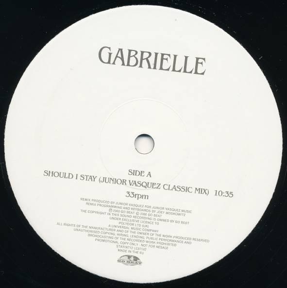 Gabrielle - Should I Stay
