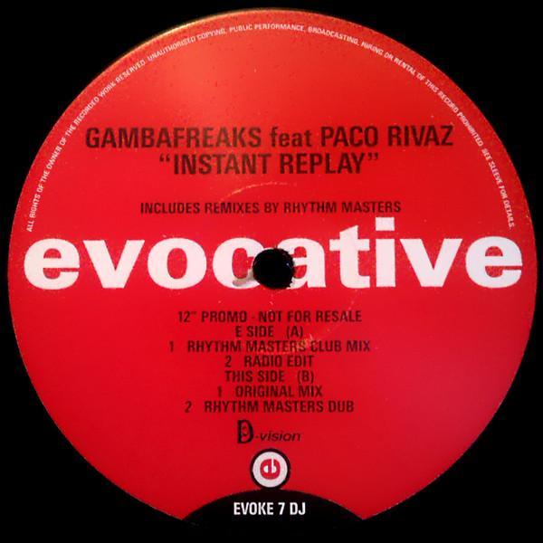 Gambafreaks, Paco Rivaz - Instant Replay