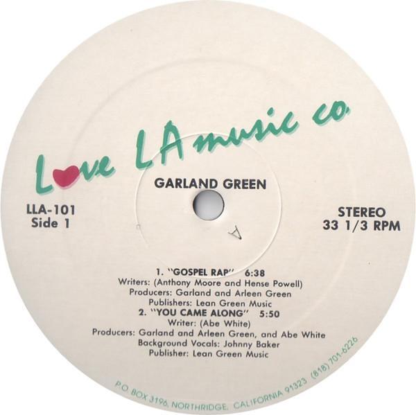 Garland Green - Gospel Rap