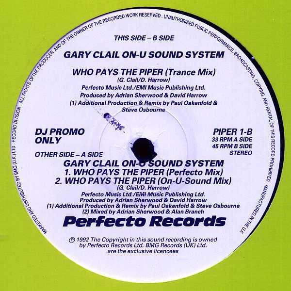 Gary Clail & On-U Sound System - Who Pays The Piper?