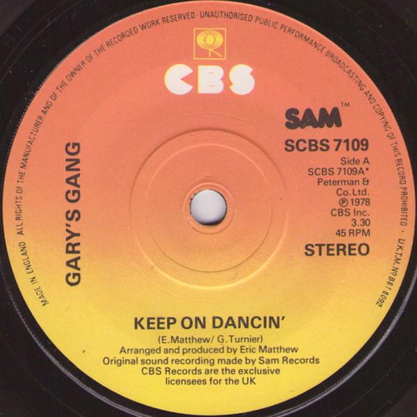 Gary's Gang - Keep On Dancin'