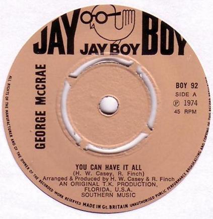 George McCrae - You Can Have It All
