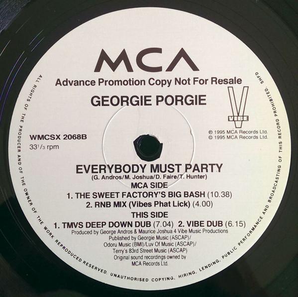 Georgie Porgie - Everybody Must Party (N° 2)