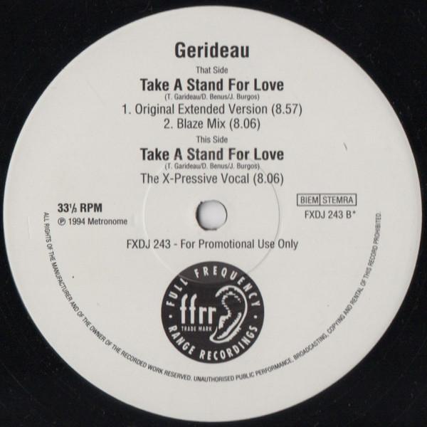 Gerideau - Take A Stand For Love
