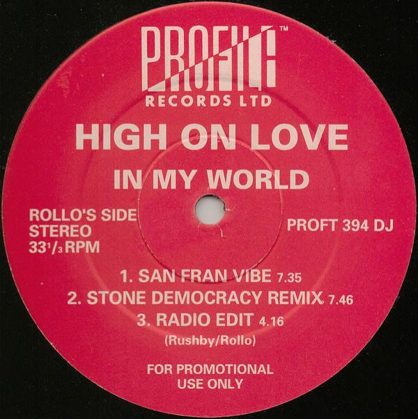 High On Love - In My World