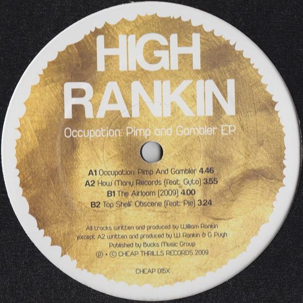 High Rankin - Occupation: Pimp And Gambler EP