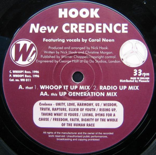 Hook , Carol Neen - New Credence