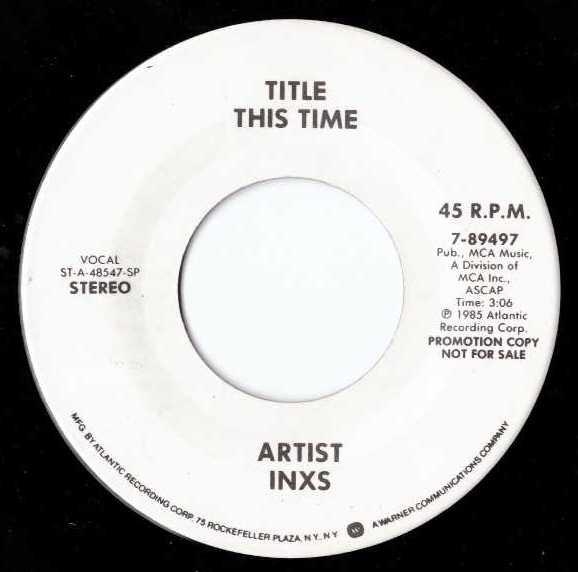 INXS - This Time
