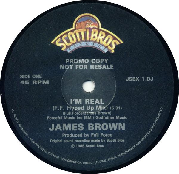 James Brown, Full Force - I'm Real