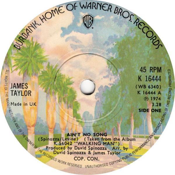 James Taylor (2) - Ain't No Song