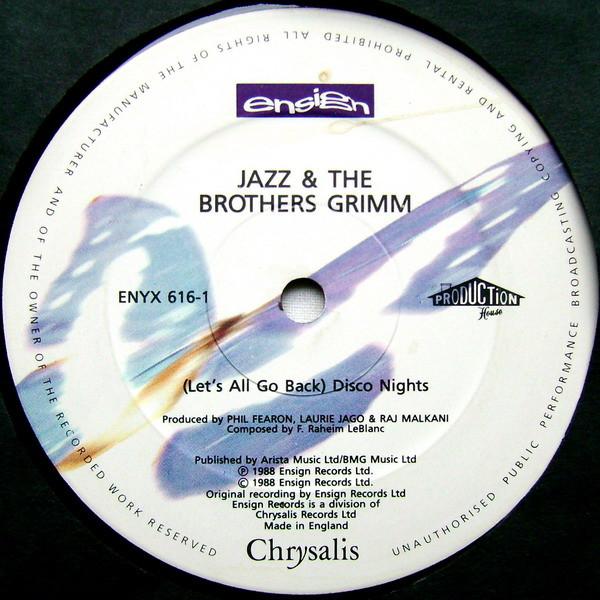 Jazz & The Brothers Grimm - (Let's All Go Back) Disco Nights
