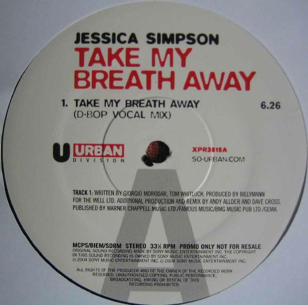 Jessica Simpson - Take My Breath Away