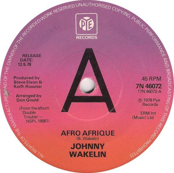 Johnny Wakelin - Afro Afrique