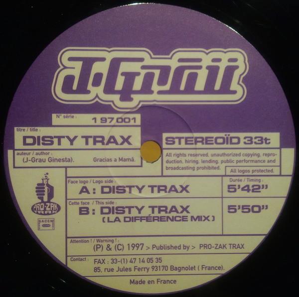 Jordi Grau - Disty Trax