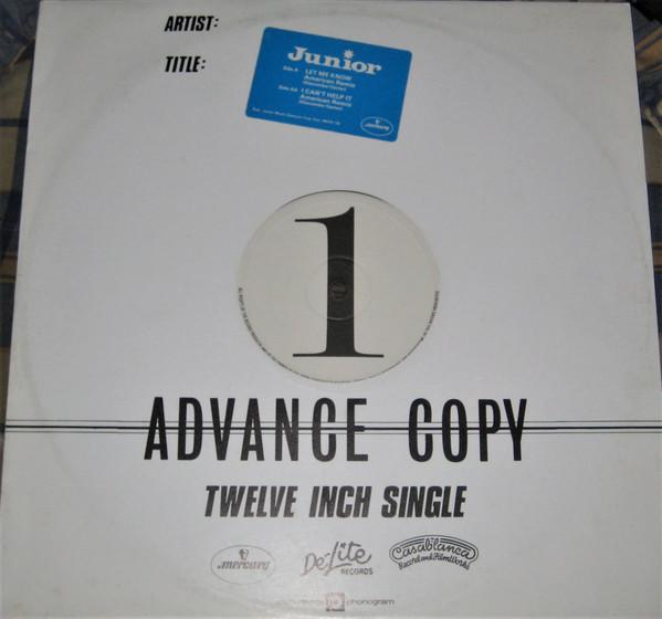 Junior  - Let Me Know (American Remix) / I Can't Help It (American Remix)