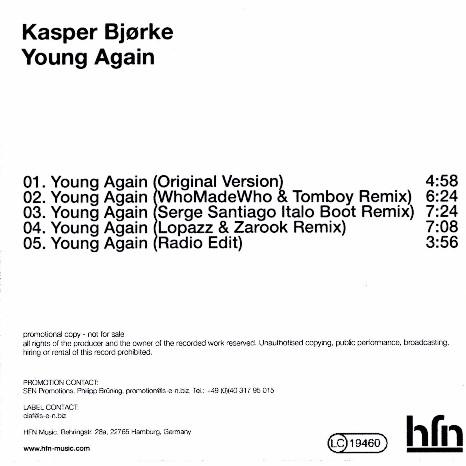 Kasper Bjørke - Young Again