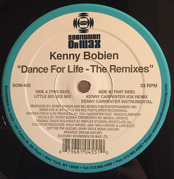 Kenny Bobien - Dance For Life - The Remixes