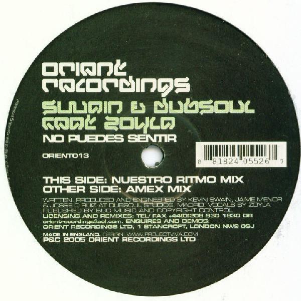 Kevin Swain, Dubsoul - No Puedes Sentir