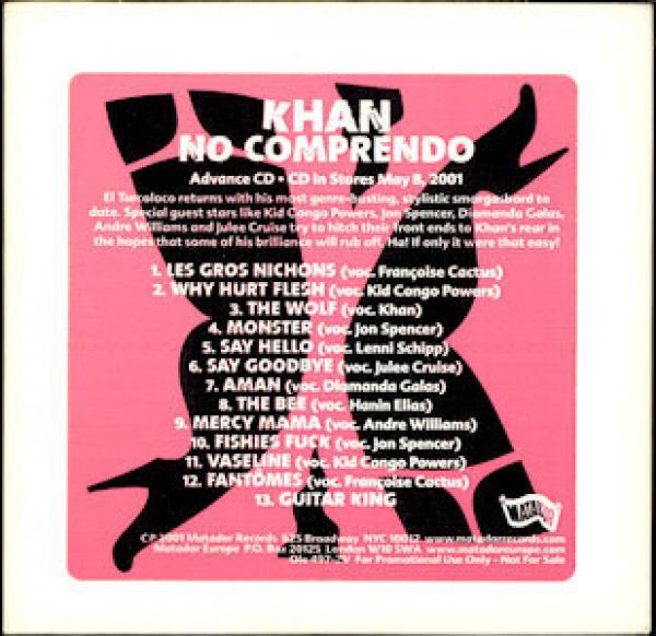Khan - No Comprendo
