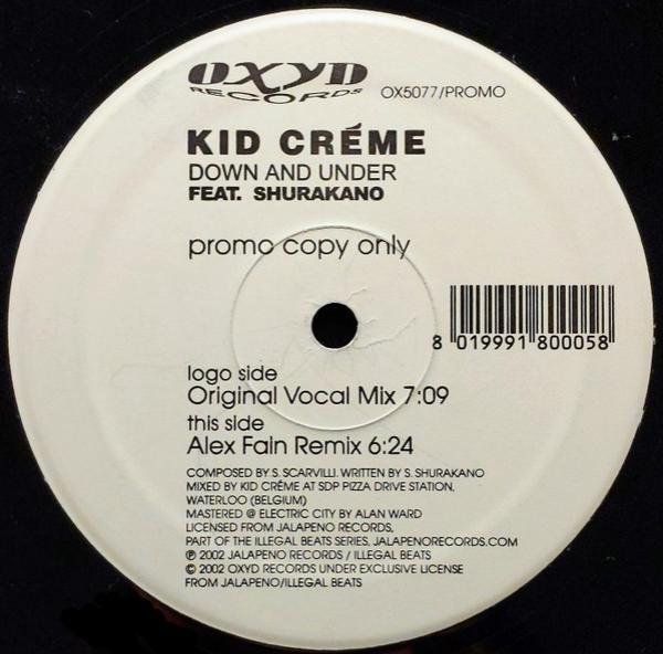 Kid Crème, MC Shurakano - Down And Under