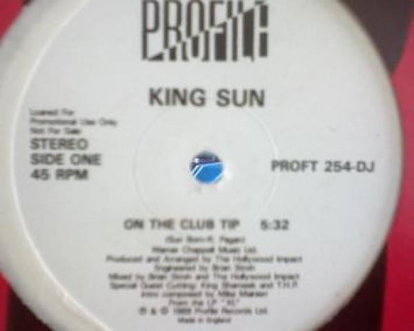 King Sun - On The Club Tip