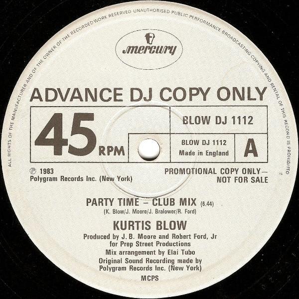 Kurtis Blow - Party Time