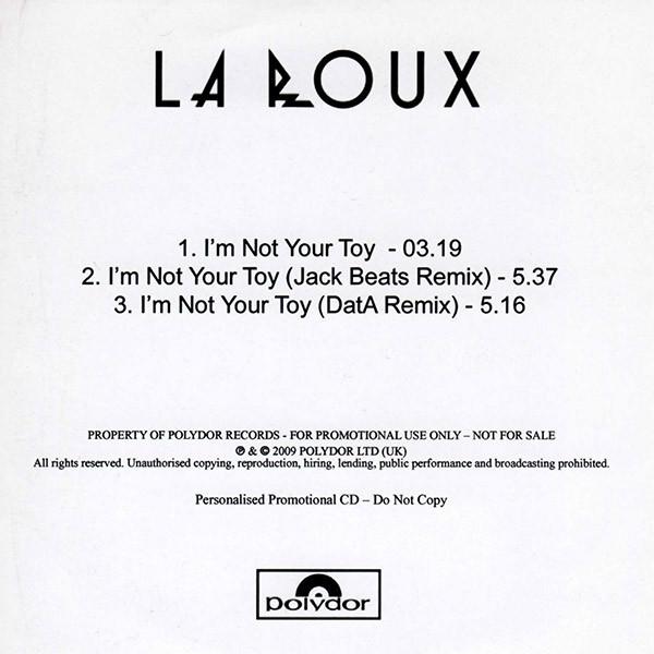 La Roux - I'm Not Your Toy