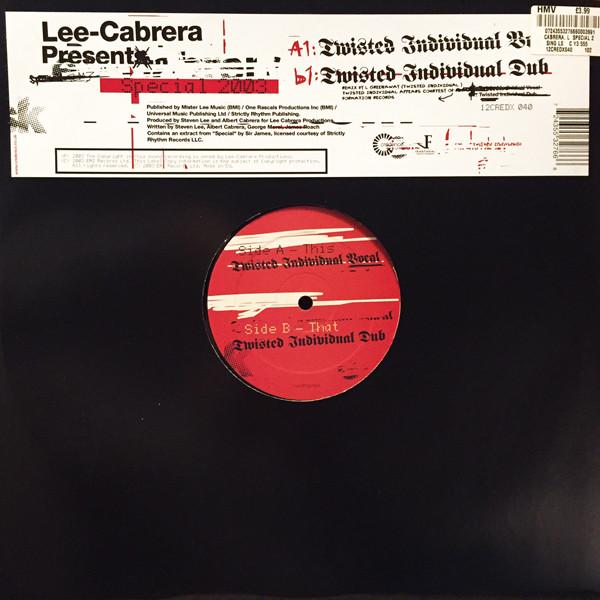 Lee-Cabrera - Special 2003 (Twisted Individual Remixes)
