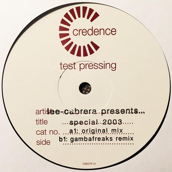 Lee-Cabrera - Special 2003