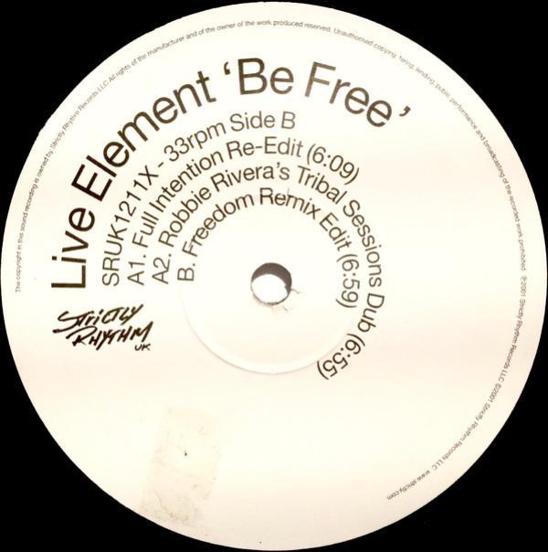 Live Element - Be Free