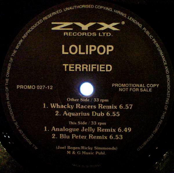 Lolipop - Terrified
