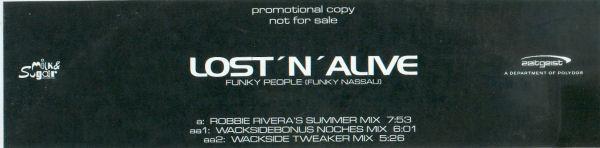 Lost 'N' Alive - Funky People (Funky Nassau) (Remixes)