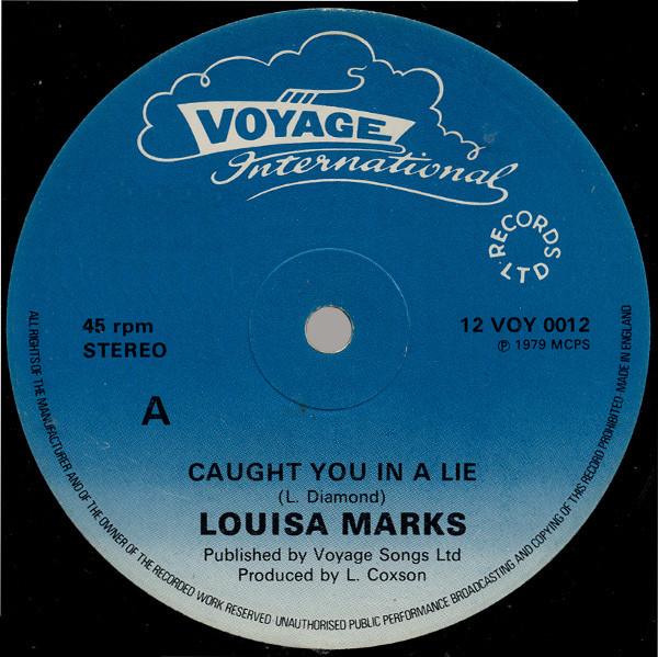 Louisa Mark, Clinton Grant - Caught You In A Lie / Keep On Grooving Me Girl