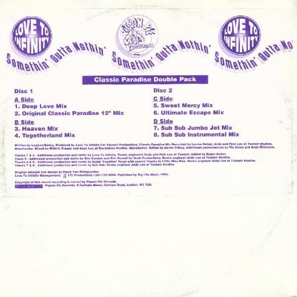 Love To Infinity - Somethin' Outta Nothin'