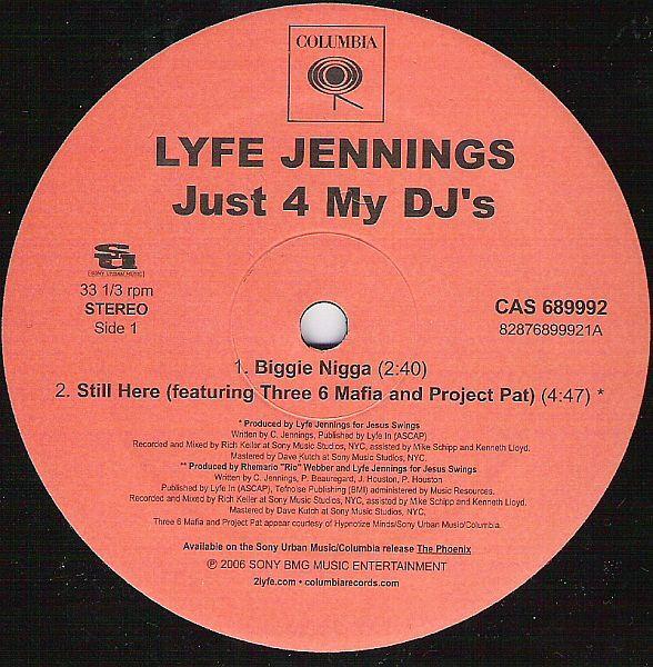 Lyfe Jennings - Just 4 My DJ's