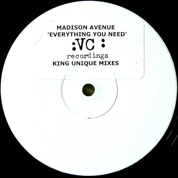 Madison Avenue - Everything You Need (King Unique Mixes)