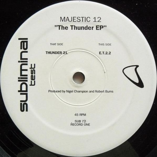 Majestic 12 - The Thunder EP