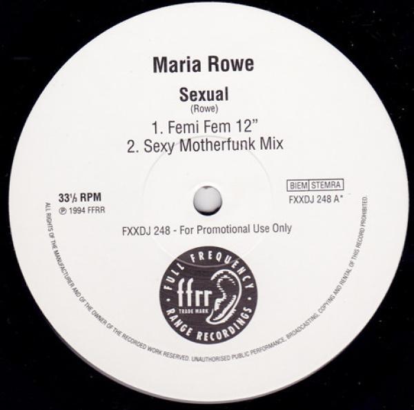 Maria Rowe - Sexual