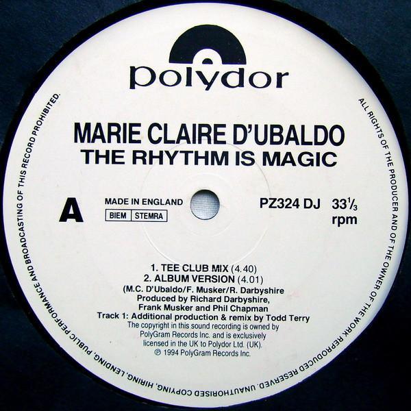 Marie-Claire D'Ubaldo - The Rhythm Is Magic