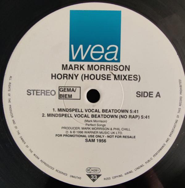 Mark Morrison - Horny (House Mixes)